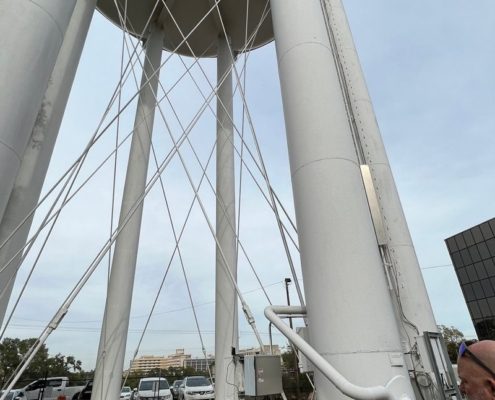 Underneath Water Tower