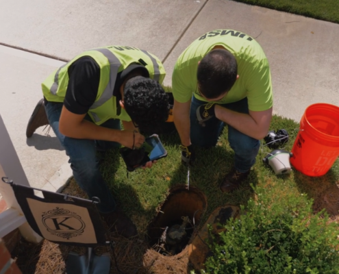 UMS Water Meter Installation