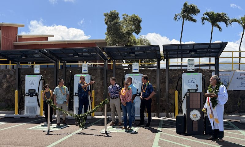 Maui NEVI Site Blessing and Commissioning